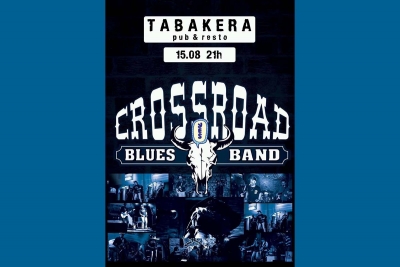 Za ljubitelje bluesa u TABAKERU stiže makedonski &#039;Crossroad blues band&#039; 15. kolovoza 2018.