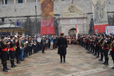 Zamjenica župana Žaklina Marević na proslavi svetog Tripuna u Kotoru