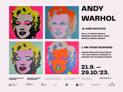 JA SAM NIOTKUD Ne propustite izložbu djela velikog Andyja Warhola u Umjetničkoj galeriji Dubrovnik