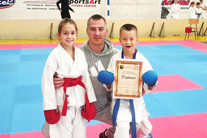 2. mjesto za Marina Pehara na IV. kolu karate lige Regije Hercegovina