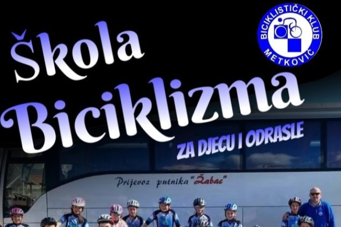 Biciklistički Klub Metković započinje s upisom novih članova pod nazivom &quot;Škola biciklizma&quot;
