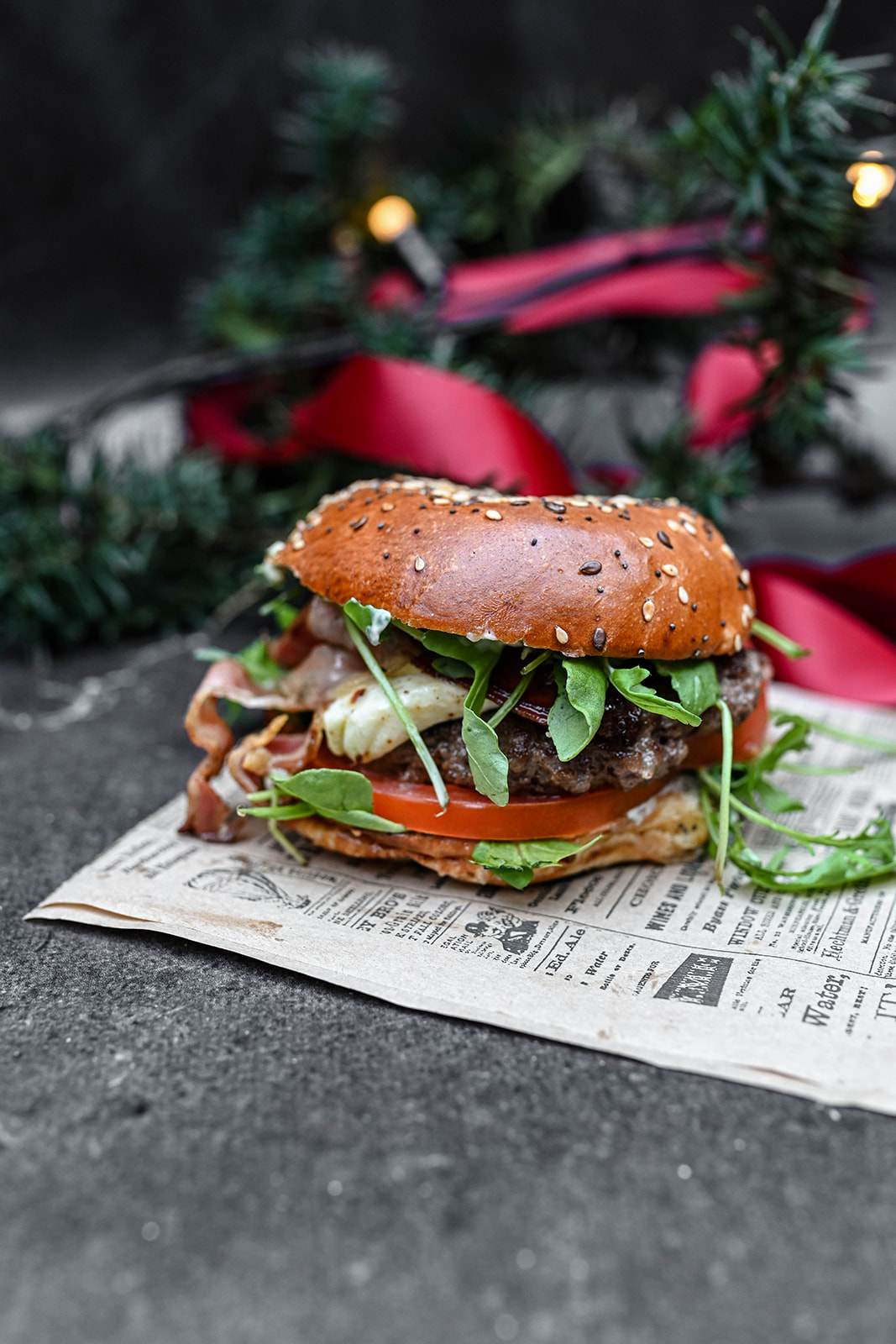 BA NA-Winter house Rustic burger